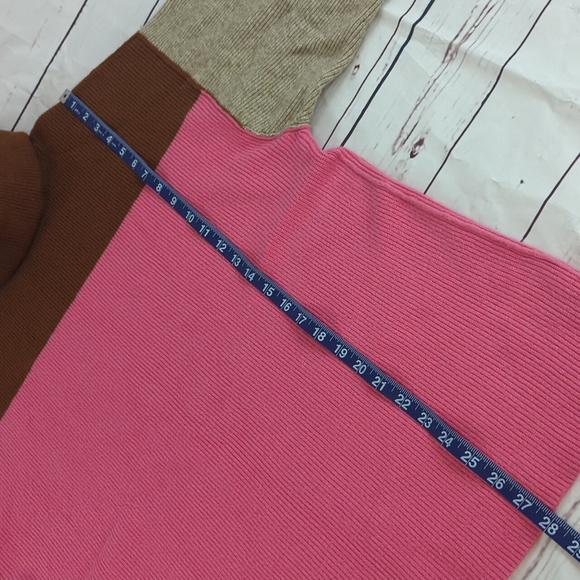 Free People Turtleneck sweater, oversized black color women's medium - Picture 4 of 11